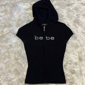 Shirtsleeve Bebe sweater hoodie